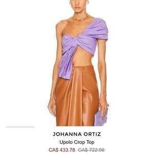 JOHANNA ORTIZ Upolo Crop Top- lilac size 2

Brand new - with tags